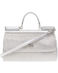 Dolce & Gabbana - X Kim Satin Sicily Bag - Lyst
