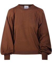 Nude - Crew Neck Sweater - Lyst