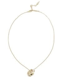 Ferragamo - Triple-Gancini Pendant Necklace - Lyst