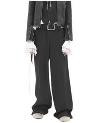 Ann Demeulemeester - Franck Wide-Leg Trousers - Lyst