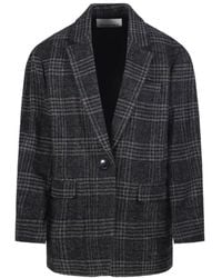 Isabel Marant - Étoile Double-Breasted Checked Blazer - Lyst