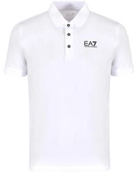 EA7 - Short-Sleeved Polo Shirt - Lyst