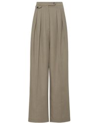 The Row - High-Waisted Casual Pants - Lyst