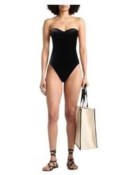 Balenciaga - One-Piece Sleeveless Swimsuit - Lyst