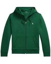 Polo Ralph Lauren - Zip-Up Logo Hoodie - Lyst
