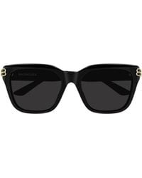 Balenciaga - Eyewear Square Frame Sunglasses - Lyst