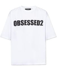 DSquared² - Short-Sleeved Crewneck T-Shirt - Lyst