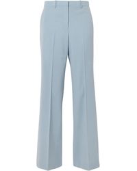 Theory - Wool-Blend Straight-Leg Pants - Lyst