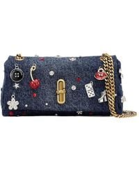 Marc Jacobs - Mini The Trinket Denim Crossbody Bag - Lyst
