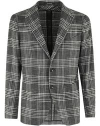 Tagliatore - Long-Sleeved Suit Coat - Lyst