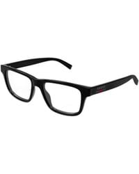 Gucci - Eyewear Rectangular Frame Glasses - Lyst
