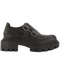Christian Louboutin - Antonina College Double Buckle Loafers - Lyst