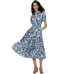Diane von Furstenberg - Short Sleeve Dress - Lyst