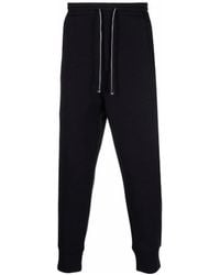 Emporio Armani - Elasticated Waist Drawstring Track Pants - Lyst