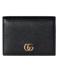 Gucci - Bi-Color Gg Marmont Small Wallet - Lyst