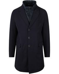 Herno - Single-Breasted Coat - Lyst