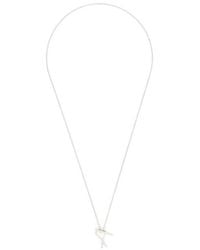 Ami Paris - Ami De Coeur Logo Pendant Necklace - Lyst