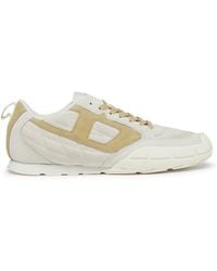 DIESEL - S-Pagodha-Quilted Suede Sneakers - Lyst