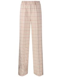 forte_forte - Tartan Elasticated Loose Pant - Lyst