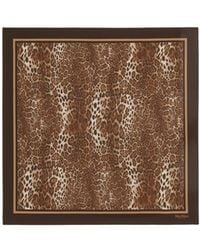 Max Mara - Printed Silk Scarf - Lyst