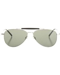 Saint Laurent - Eyewear Pilot Frame Sunglasses - Lyst