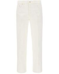 Lanvin - 5-Pocket Straight-Leg Jeans - Lyst