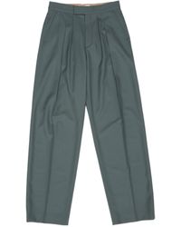 Chloé - Pleated Wool Trousers - Lyst