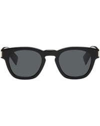 Saint Laurent - Eyewear Round Frame Sunglasses - Lyst