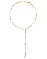Givenchy - G Link Two-Tone Necklace - Lyst