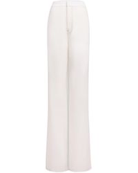 Alaïa - Side Pocket Wool Dress Pants - Lyst