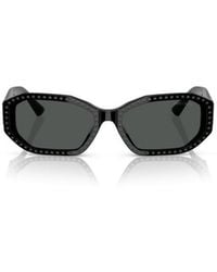 Jimmy Choo - Eyewear Oval Frame Sunglasses - Lyst