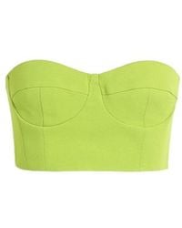 MAX&Co. - Solid Color Waist-Cinching Top - Lyst