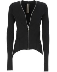 Rick Owens - Handkerchief-Hem Zip-Up Jacket - Lyst