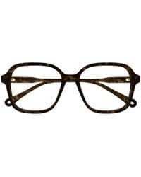 Chloé - Chloé Eyewear Square Optical Glasses And Frames - Lyst