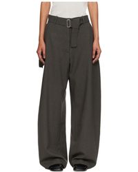 Studio Nicholson - Wide-Leg Casual Pants - Lyst