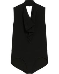 Sportmax - Abano V-Neck Sleeveless Top - Lyst