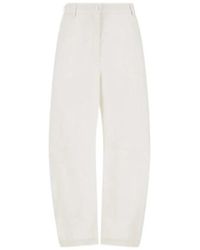 Herno - Barrel-Leg Trousers - Lyst