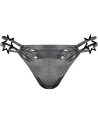 MISBHV - Star-Appliqué Bikini Bottoms - Lyst