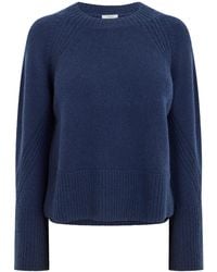 JOSEPH - Crew Neck Long-Sleeved Sweater - Lyst