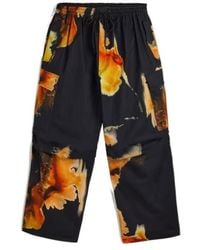 Y-3 - Abstract-Pattern Trousers - Lyst