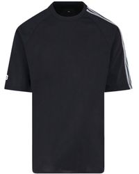 Y-3 - Logo Printed Crewneck T-Shirt - Lyst