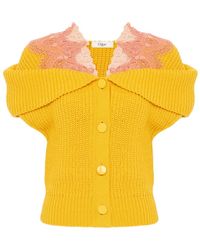 Chloé - Cape Cardigan - Lyst