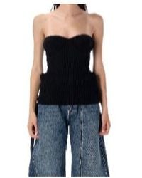 Jean Paul Gaultier - Sleeveless Knitted Tank Top - Lyst