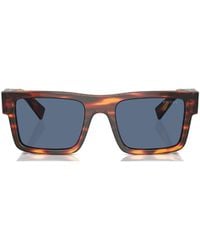 Prada - Eyewear Rectangular Frame Sunglasses - Lyst