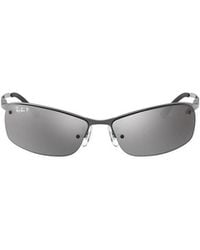 Ray-Ban - Shield Frame Sunglasses - Lyst