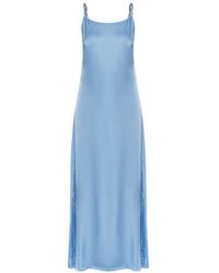 Samsøe & Samsøe - Sasinga Tie-Strap Slip Maxi Dress - Lyst
