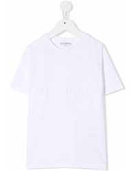 Givenchy - 4G Motif Cotton T-Shirt - Lyst