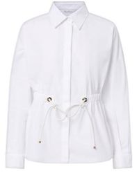 Max Mara - Solid-Color Long-Sleeved Shirt - Lyst