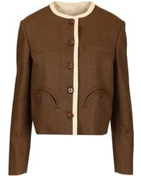 Blazé Milano - Blazã Milano Silk Bolero Jacket - Lyst