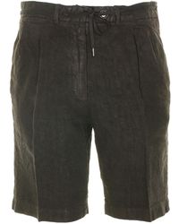 Aspesi - Tie-Waist Straight Fit Shorts - Lyst